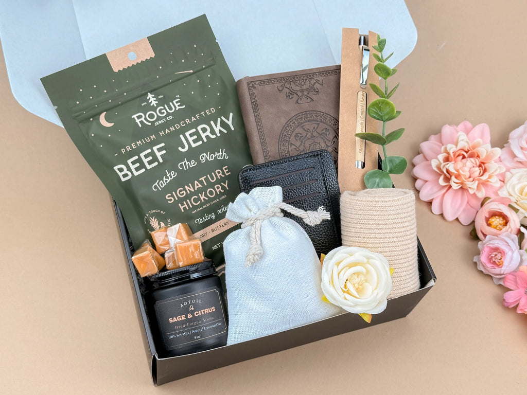 Birthday Gift Boxes – Men's Leather Journal & Pen Set