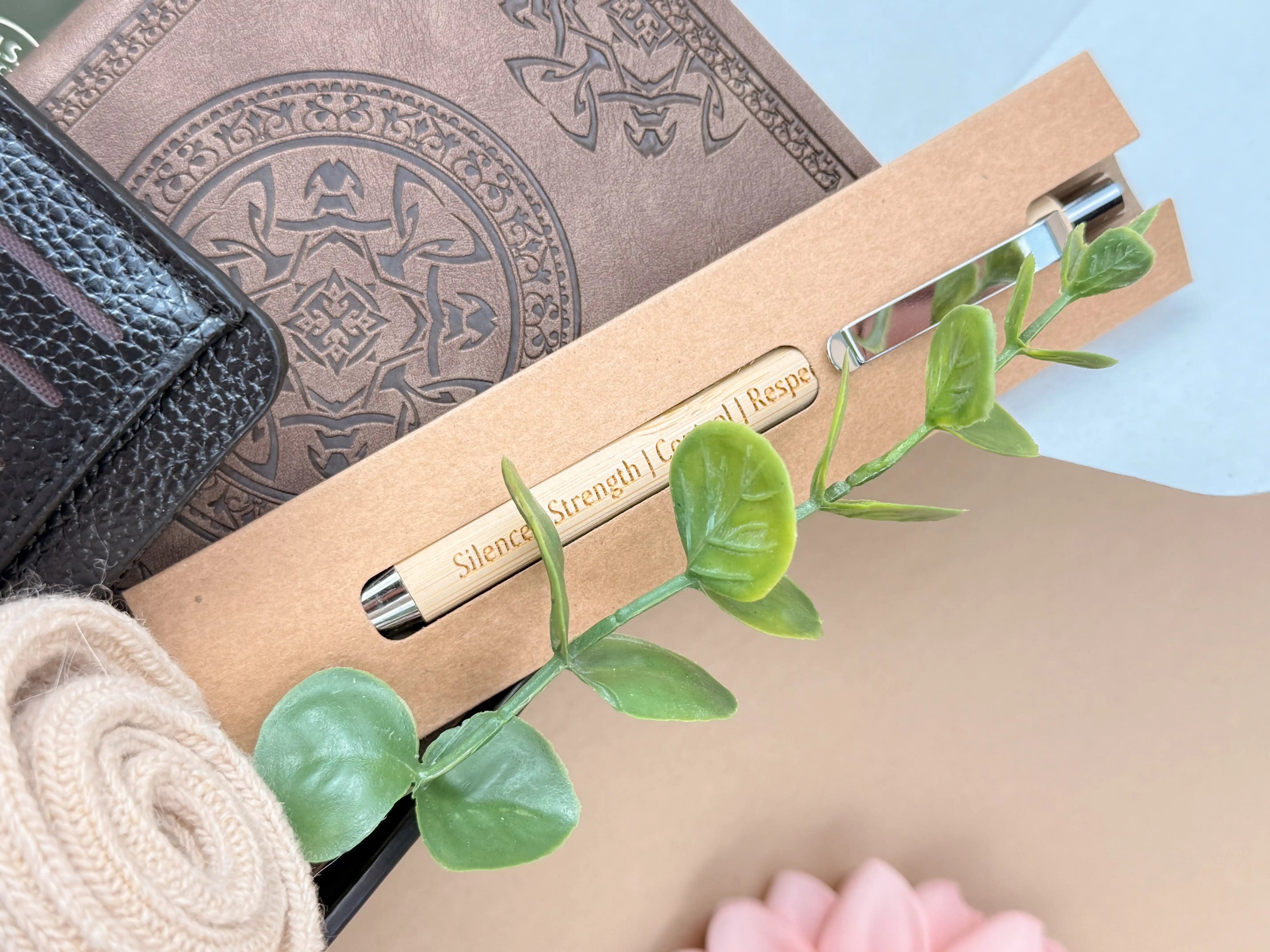 Birthday Gift Boxes – Men's Leather Journal & Pen Set