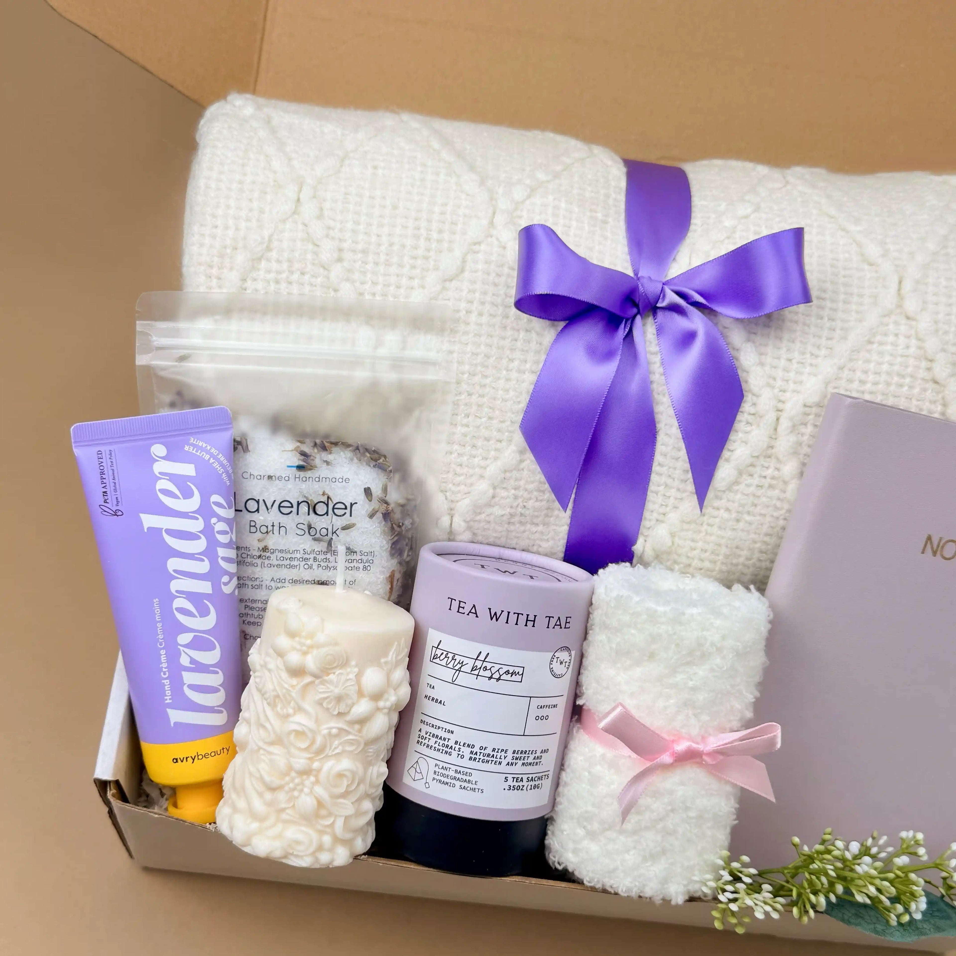 Spa Day Birthday | Self-Care Gift Basket for Her