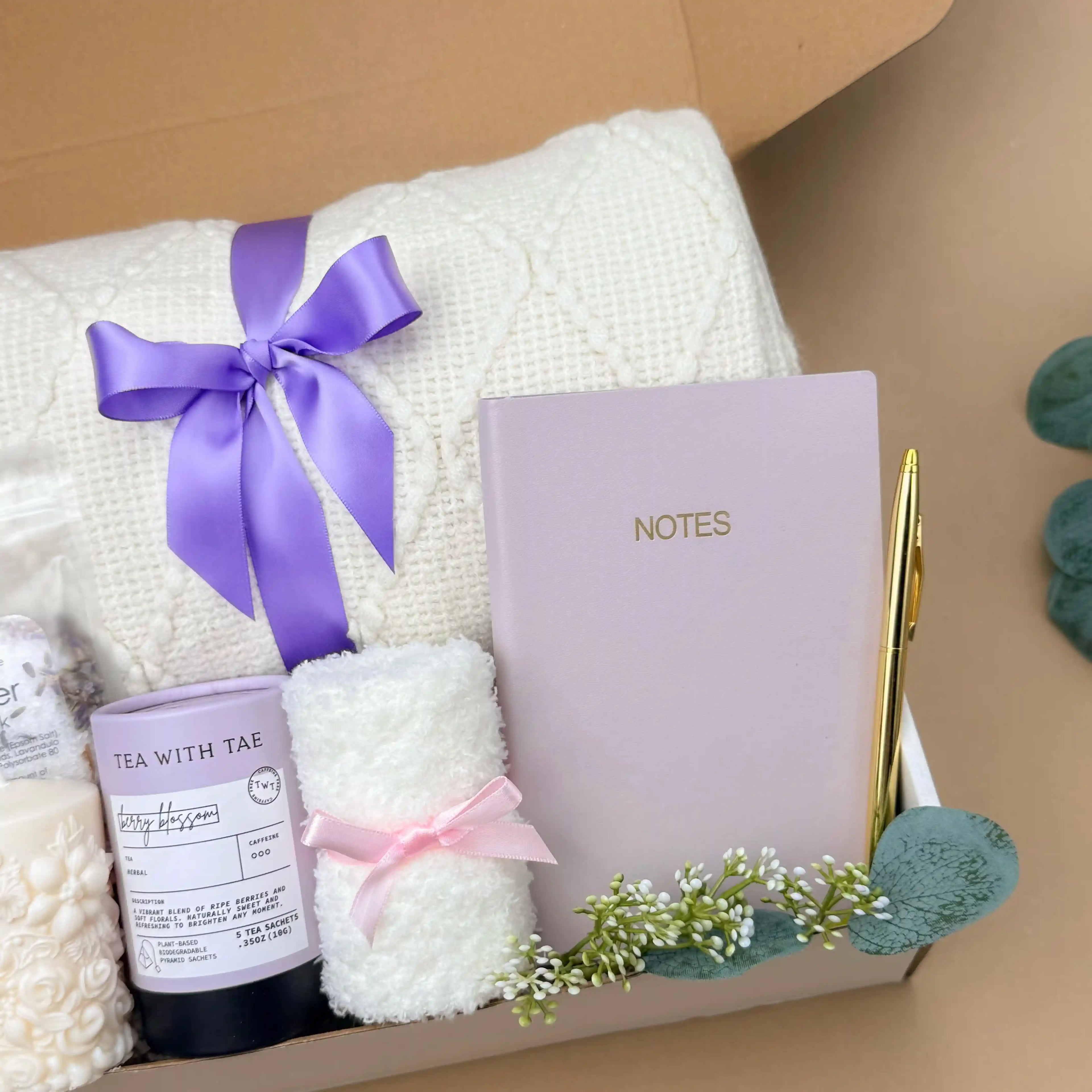 Spa Day Birthday | Self-Care Gift Basket for Her