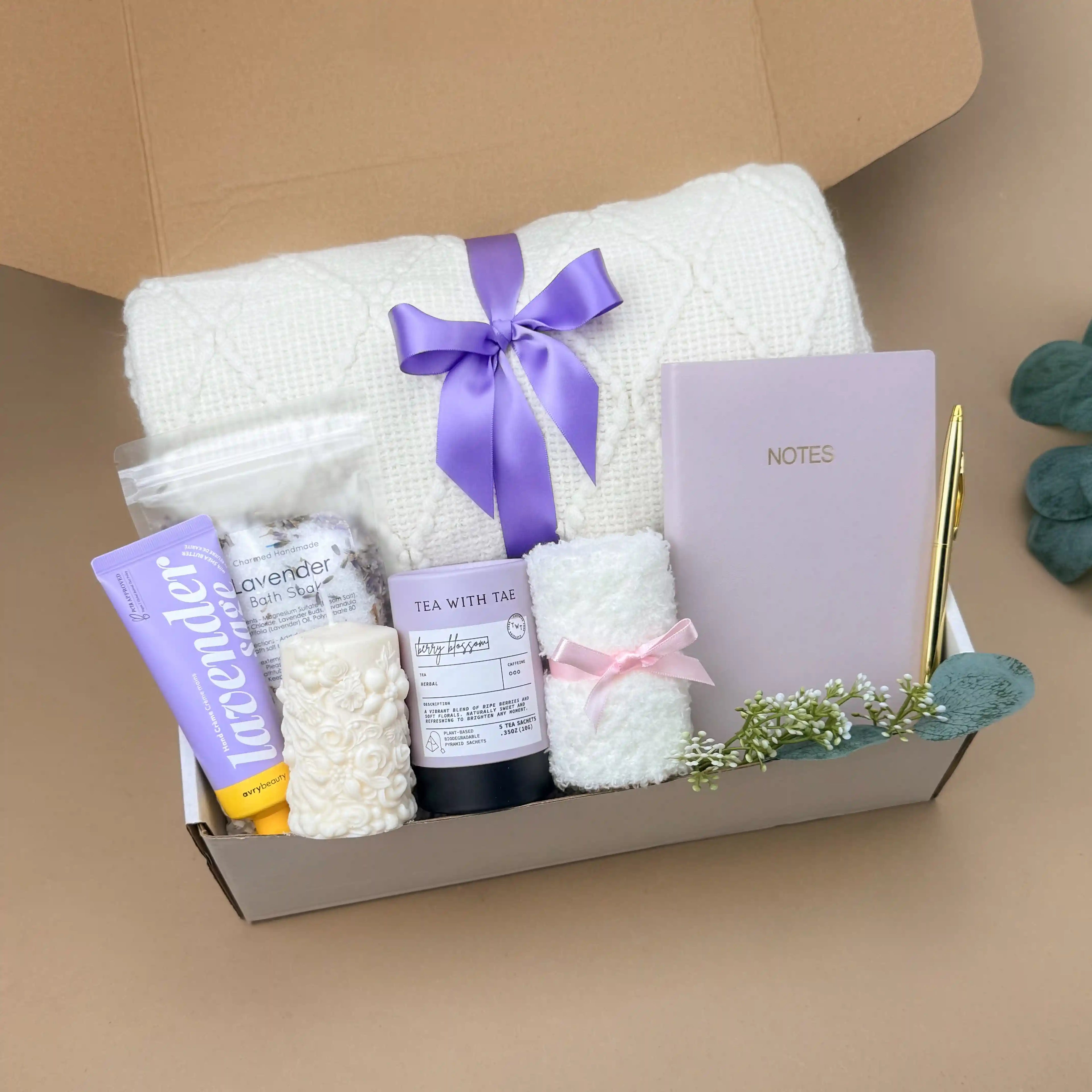 Spa Day Birthday | Self-Care Gift Basket for Her